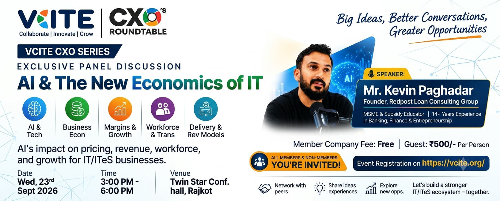 VCITE CXO Series: AI & The New Economics of IT